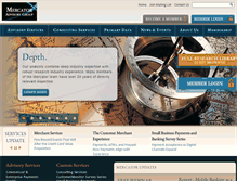Tablet Screenshot of mercatoradvisorygroup.com